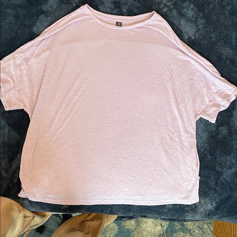 SHEIN Curve Lavender T-Shirt